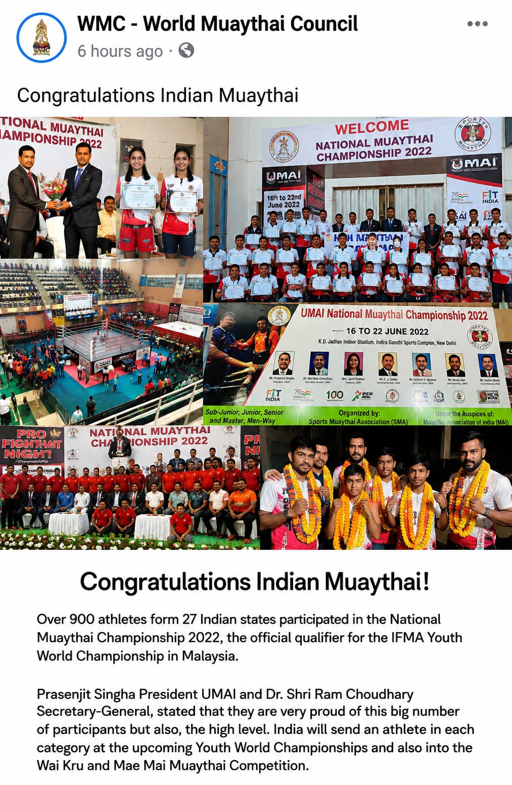 National Muaythai Championship event coverage